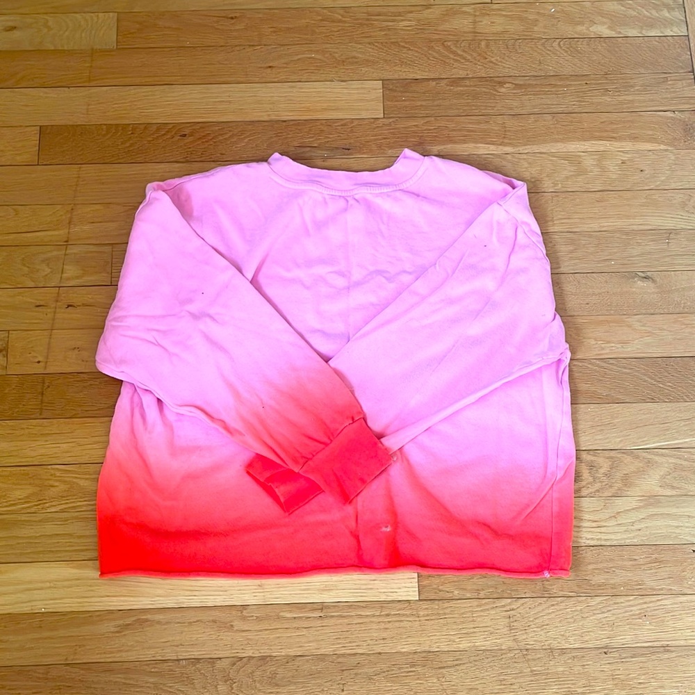 Pink and Red Gap sweatshirt